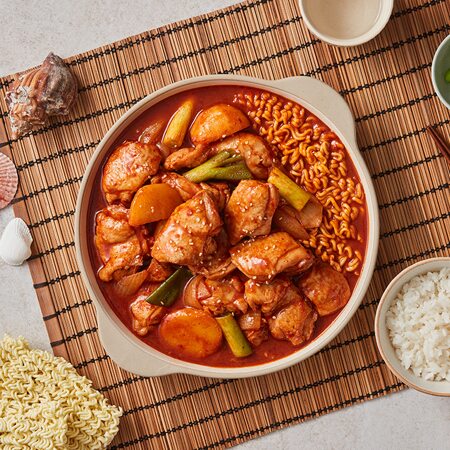 (편스토랑) 윤종훈의 순살 닭볶음탕 면