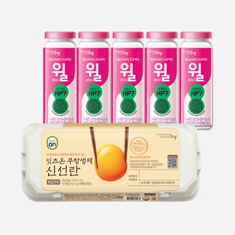 [세트 정기구독] 헬리코박터 프로젝트 윌 저지방 5개 + 신선란 10구
